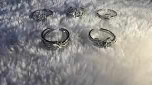 Love And Deepspace Xavier Zayne Rafayel Sylus Caleb Wedding Ring Anime Cosplay Adjustable Rings Halloween Party Costumes Props