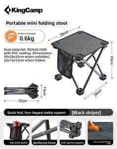 Kingcamp | Portable Lightweight Folding Chair
