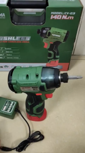 Chuyên vít Toyama CV03 lực siếc 140N.m tốc độ 2800v/p 3 cấp độ