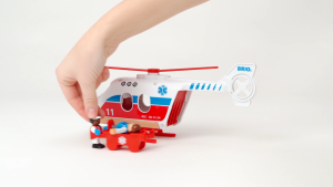 BRIO Official Store SG - Rescue Helicopter (36022) - Creative Kit Kids Building Wooden Train Toy