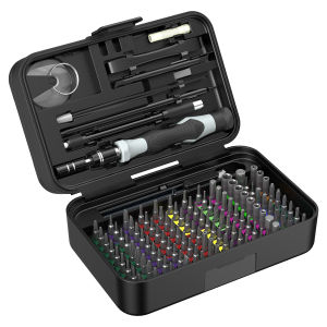 Brifit 132 In 1 Precision Screwdriver Set Mobile phone repair tool set magnetic screwdriver coloured batch head type classification for mobile phone PC computer disassembly repair hand tool set