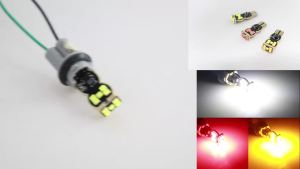 KEVANLY | 2PCS Canbus W16W T15 920 921 912 LED 15smd Reverse Light Bulbs Backup Parking Light Lamp Bulbs NO ERROR 12V White Red Amber