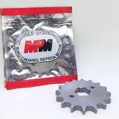 MPM Gear gir depan GL Mega Pro Tiger Verza CB 150 Ukuran 428 13T14T15T16T