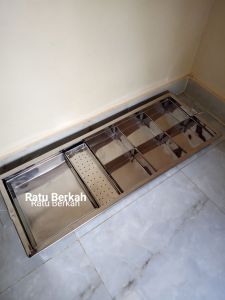 dandang odeng topoki panjang 100cm sekat model loyang