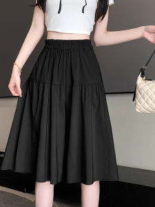 Ice Silk Quick Dry Wide Leg Pants Skirt Women Summer New Loose Slimming Large Size Seven Pants Casual Half Skirt Pants