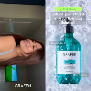 [GRAFEN] Root Booster Shampoo 500ml [No.1 Anti-Hair Loss Shampoo 22 Types Amino acid  6 types of nature-derrived ingredients]