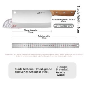 WANGMAZI | Sharp Home Chef Stainless Steel Knife