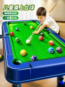 6-in-1 Table Top Sports Game Set Tabletop Soccer Basketball Ice Hockey Bowling Golf Mini Sports Center Indoor Games