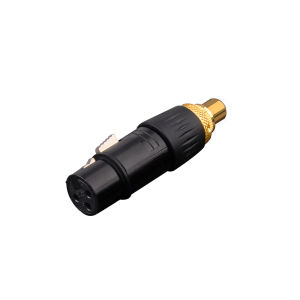 High Quality Gold Plated XLR 3 Pin Microphone Audio Cables Plug Connectors Male Female Plug Cable Connectors Speaker XLR Jack