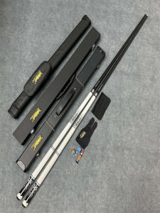 Black Technology Carbon Billiard Cue Small Head Rod Black 8 Club American Nine Ball Snooker Middle Head Blue and White Billiard Barrel
