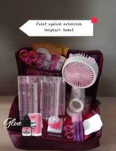 Paket bulu mata tanam knot free eyepash extension