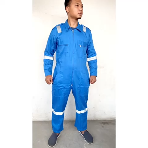 Wearpack Coverall Safety / Baju / Seragam Kerja Proyek / Seragam K3 Safety Pekerja