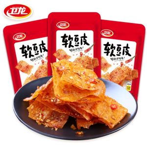 Weilong Soft Bean Peel Spicy Sticks Spicy Peel Spicy Slices Vegetarian Leisure Dormitory Snack Package(卫龙软豆皮辣条)