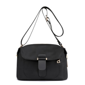 กระเป๋าสะพายข้างผู้หญิงแบบลำลองน้ำหนักเบาผ้าอ็อกซ์ฟอร์ด กันน้ำ กระเป๋าสะพายข้างแบบสะพายข้างได้ทุกโอกาส กระเป๋าถือแบบสะพายไหล่เดียว