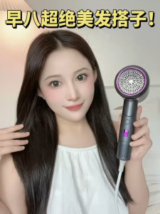 【🔥SG SELLER🔥】RICHMENTGADGET Professional Hair Dryer Folding Hair Dryer Powerful 1200W Fast Drying Low Noise Blow Fast Drying Brushless Motor Low Noise Supersonic Hair Dryers for Fast Drying Constant Temperature for Women Men Kids Salon Travel