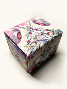 กล่องใส่การ์ด DIY Game King กล่องใส่การ์ด Pokemon Optc กล่องใส่การ์ด Magic the Gathering กล่องใส่การ์ดสำหรับสะสม