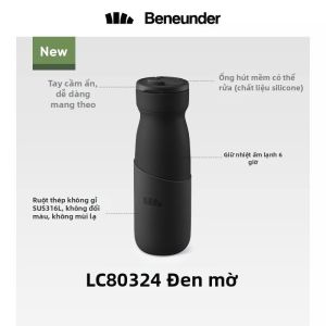 Beneunder | Bình Nước Thể Thao Cách Nhiệt cho Hoạt Động Ngoài Trời