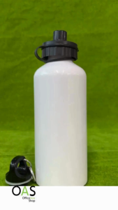 OAS Portable aluminum sublimation water bottle ขวดน้ำ อลูมิเนียม แบบพกพา สำหรับสกรีน สีขาว 600ML #PASWB-WH600