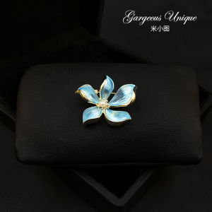 Elegant Five-Petal Flower Brooch Pin 1117 Meters Small Picture Original Design Premium Quality Luxury Large Size Fashion Jewelry