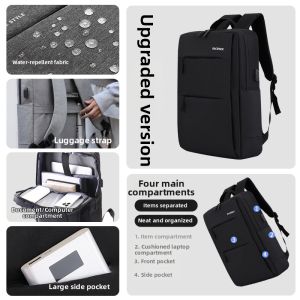 CHAOPAI | Large Capacity Business Travel Laptop Backpack 17.3 inch