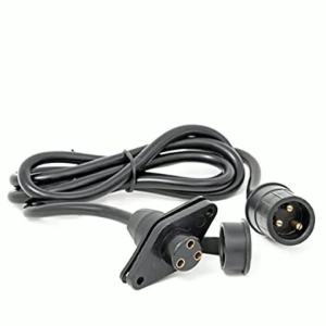 Remote Electric Winch Controller 3 Prong Compatibility with 3 Meter Extension Cable for Vehicle Recovery Operations