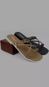 Flazo Sandal Tali Slop Sandal Teplek Wanita Simpel Tersedia Size 36 - 40