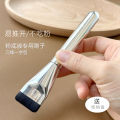 Portable Flat Head Foundation Brush Soft Blade Concealer Mask Refreshing New Hand with Storage Box Cosmetic Makeup Brush. 