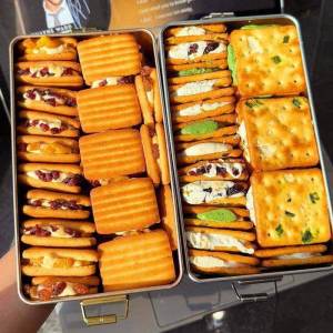 Taiwanese Scallion Nougat Filling Biscuit