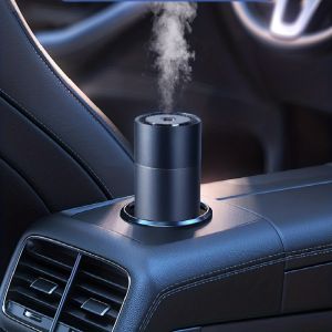 Colorful Light wireless humidifier portable small car humidifier aromatherapy machine rechargeable moisturizing suitable for cars SUV bedrooms offices yoga rooms