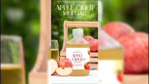 (KEMASAN BARU!!) TheOrganicStop Cuka Apel Organik Apple Cider Vinegar with the Mother 250 ml