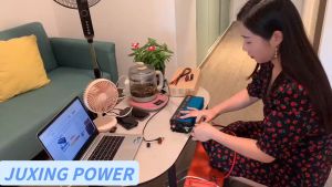 JUXING Pure Sine Wave Smart Power Inverter Converter 6000W Bulit-in Transformer DC12V to AC220V with AC Outlet Use for Electric Vehicle/Home Appliance/Outdoor Travel