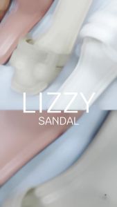 Threepoint Sandal Teplek Flat Wanita Lizzy
