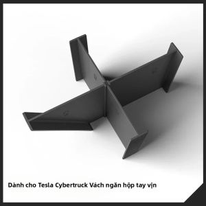 Hộp Chia Ngăn Hộp Đựng Đồ Giá Để Đồ Trung Tâm Điều Khiển Tesla Cybertruck 2024 Bằng Chất Liệu ABS Phụ Kiện Xe Hơi Giúp Sắp Xếp Đồ Đạc Gọn Gàng