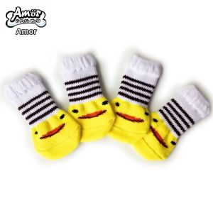 Cute Design Pet Footwear Slip Resistant