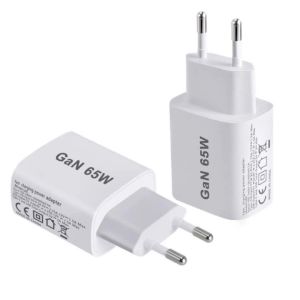 UK/AU/EU/US USB C Charger 65W PD 3.0 GaN Charger Type C Power Adapter With 2-Port Fast Wall Charger Compatible for iPhone 13 USB