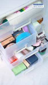 AKAKO ASLI - RAK KOSMETIK PLASTIK LACI PENYIMPANAN SERBAGUNA/KODE : MIX AND MATCH