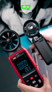 Quạt Cầm Tay Phun Sương GOOJODOQ Quạt Mini Turbo Gió-Làm Mát Tức ThPhun Sương Dưỡng ẨmPin 3600mAh Dùng 11.5 Giờ