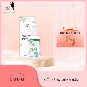 Gel Tiêu massage giúp giảm đau nhức mỏi vai gáy xương khớp PEPPER 100ml