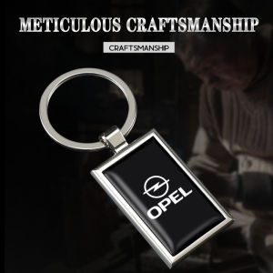 1Pcs Zinc Alloy Car Keyring Auto Logo Keychain Pendant Decoration For Opel OPC Astra Insignia Vectra Corsa Zafira Mokka Antara