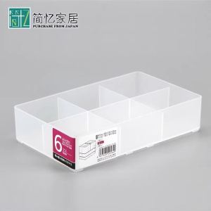 กล่องเก็บของสำหรับจัดระเบียบหน้าโต๊ะทำงาน กล่องเก็บของแบบแยกชั้นสำหรับเครื่องสำอางและอุปกรณ์สำนักงาน กล่องเก็บของแบบพับได้