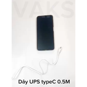 Dây cáp sạc đầu USB typeC 0.5 mét