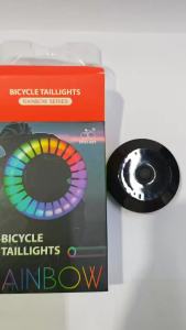 CYCLE ZONE | Bike Smart Brake Sensor Tail Light Vibration Sensing Rear Lamp 9 Mode Night Riding Safety Warning Taillight Cycling Accessories