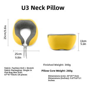 Travel Car Neck Pillow Memory Foam