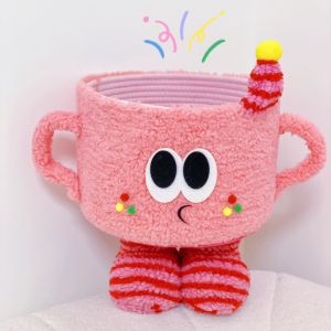 INS Special-Interest Design Storage Toys Snacks Storage Basket Cashmere Sundries Cosmetics Household Sundries Desktop Basket