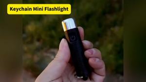 Boruit | BORUiT B500 LED Keychain Flashlight 500LM Mini Pocket Lantern Type-C Rechargeable Torch Magnetic Work Light Camping Hiking Light