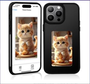 เคสโทรศัพท์ฉายภาพหน้าจอส่งสัญญาณไร้สายแบบ NFC เคสสำหรับไอโฟนสมาร์ทโฟน16 15 14 13 Pro Max