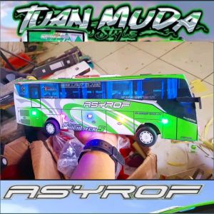 Miniatur Bus MSM Asyrof Tuan Muda Jetbus 5