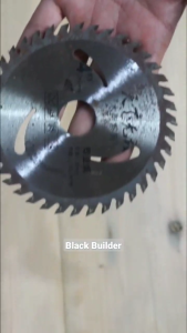 Mata gerinda potong kayu 4inch x 40T pisau peso circular saw blade + Mur Penjepit Mata Gerinda Baut