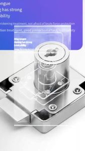 Drawer lock Zinc Alloy Furniture Door Cabinet Locks for Office Desk lock  Drawer lock