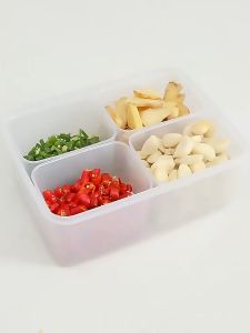 COLOGO 🥇 Portable Refrigerator Meat Fruit Vegetable Fresh-keeping Organizer Fridge Storage Box